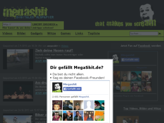 megashit.de website preview