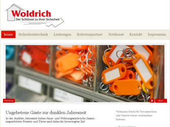 woldrich-sicherheit.de website preview