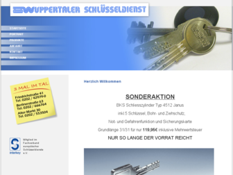 wuppertaler-schluesseldienst.de website preview