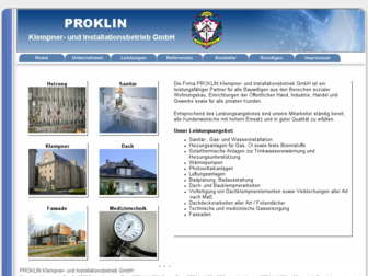 proklin-auerbach.de website preview