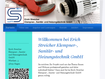 streicher-sanitaer.de website preview