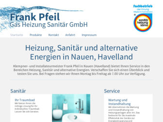 frank-pfeil-heizung-sanitaer.de website preview