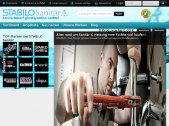 stabilo-sanitaer.de website preview