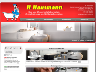 hausmann-online.de website preview