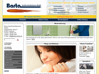barta-online.de website preview