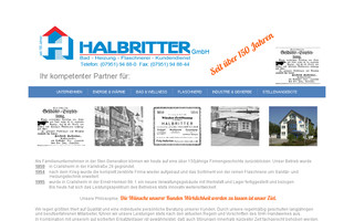 halbritter-online.de website preview