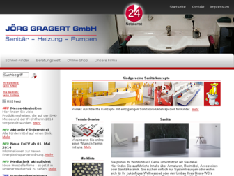 gragert-sanitaer.onlineshk.de website preview