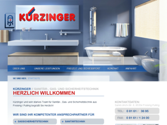 kuerzinger-online.de website preview