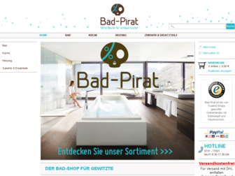 bad-pirat.com website preview