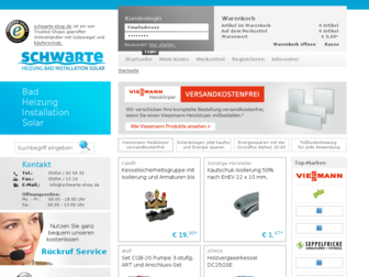 schwarte-shop.de website preview