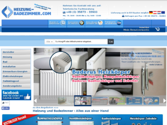 heizung-badezimmer.com website preview