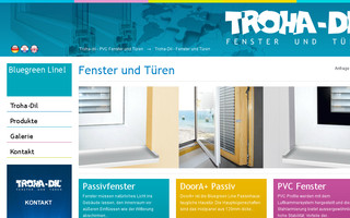 passivfenster-trohadil.de website preview