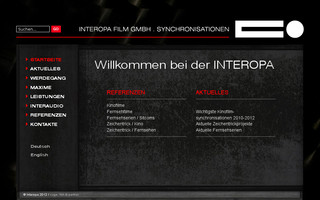 interopa.de website preview