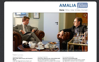 amalia-film.de website preview