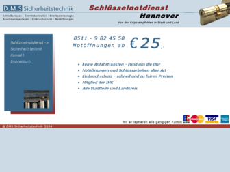 schluesselnotdienst-hannover.de website preview
