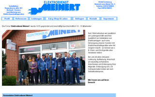 elektrodienst-meinert.de website preview