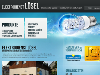 elektrodienst-loesel.de website preview
