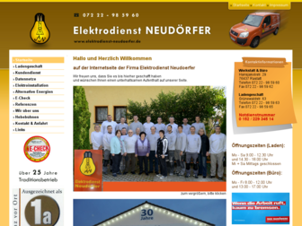 elektrodienst-neudoerfer.de website preview