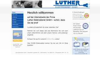 luther-elektrodienst.de website preview