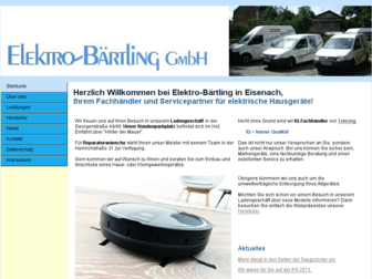 elektro-baertling.de website preview