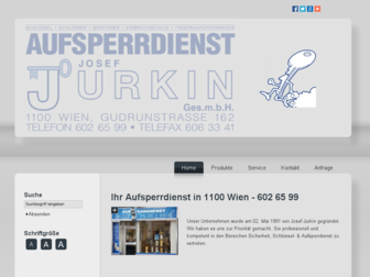 jurkin.at website preview