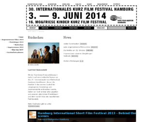 festival.shortfilm.com website preview