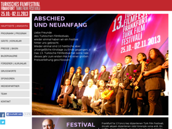 turkfilmfestival.de website preview