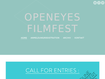 openeyes-filmfest.de website preview