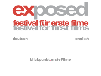 exposed-filmfestival.de website preview