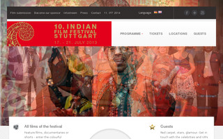 indisches-filmfestival.de website preview