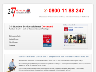 dortmund-schluesseldienst.com website preview