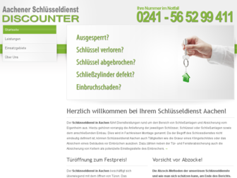 aachener-schluesseldienst-discounter.de website preview