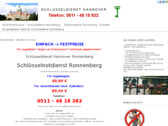 ronnenberg-schluesseldienst.de website preview
