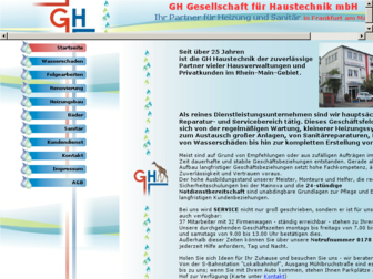 gh-haustechnik.de website preview