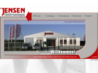 jensen-elektro.de website preview