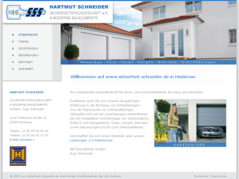 sicherheit-schneider.de website preview
