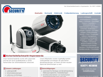 security-hy.de website preview
