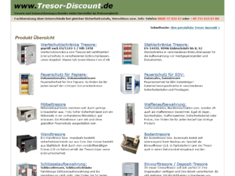 tresor-discount.de website preview