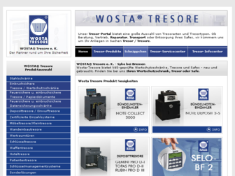 wosta-tresore.de website preview