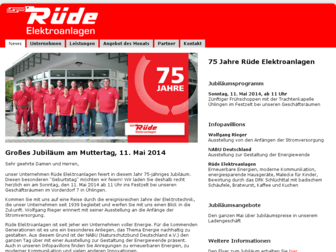 ruede-elektroanlagen.de website preview