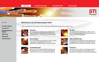 gti-elektroanlagen.de website preview