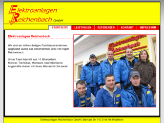 elektroanlagen-reichenbach.de website preview