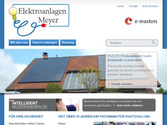 elektroanlagen-meyer.de website preview