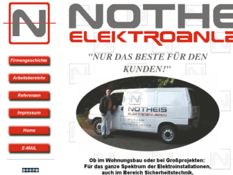 notheis-elektroanlagen.de website preview