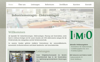 imo-elektroanlagen.de website preview
