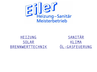 eiler-heizung-sanitaer.de website preview