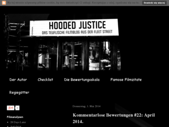 hooded-justice.blogspot.com website preview