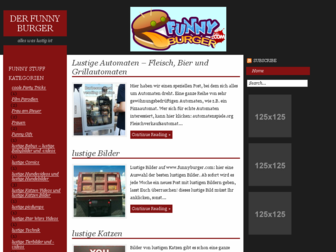 funnyburger.com website preview