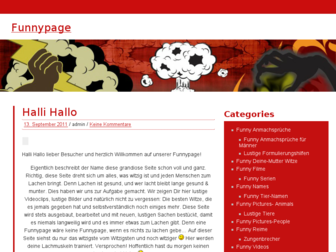 funnypage.at website preview
