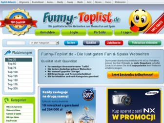 funny-toplist.de website preview